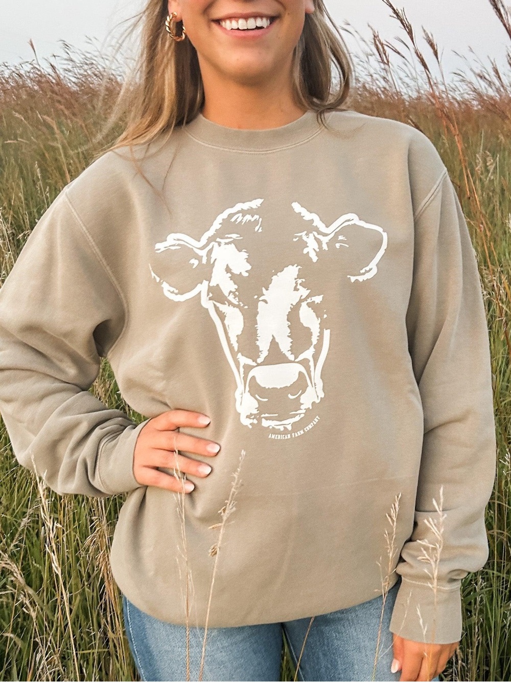 Cow Sweatshirt